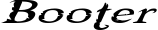 Booter font