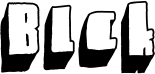 Blck font