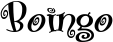 Boingo font