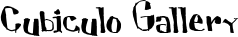 Cubiculo Gallery font