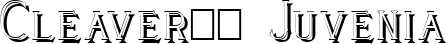 Cleaver’s Juvenia font