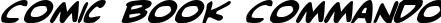 Comic Book Commando font