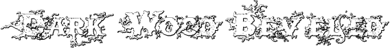 Dark Wood Beveled font