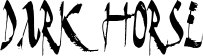 Dark Horse font