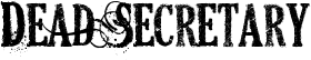 Dead Secretary font