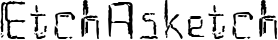 EtchAsketch font