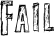 Fail font