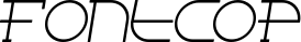 Fontcop font