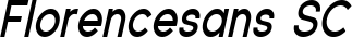 Florencesans SC font