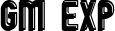GM Exp font
