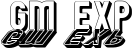 GM Exp font
