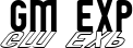 GM Exp font