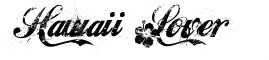 Hawaii Lover font