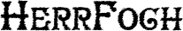 HerrFoch font