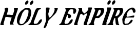 Holy Empire font