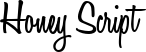 Honey Script font