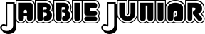 Jabbie Junior font