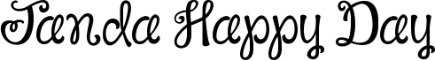 Janda Happy Day font