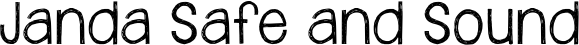 Janda Safe and Sound font