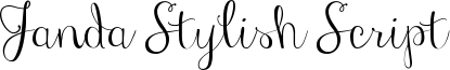 Janda Stylish Script font