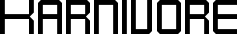 Karnivore font