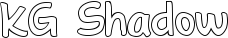 KG Shadow font