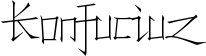 Konfuciuz font