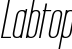 Labtop font