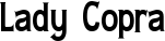 Lady Copra font