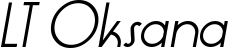 LT Oksana font