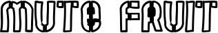 Mute Fruit font