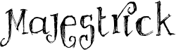 Majestrick font