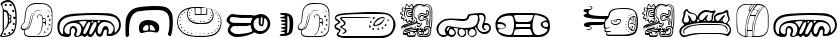 MesoAmerica Dings font