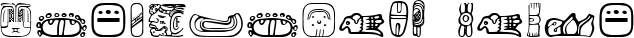 MesoAmerica Dings font