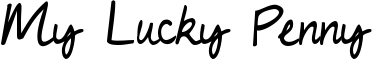 My Lucky Penny font