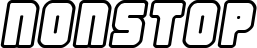 Nonstop font