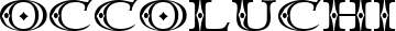 Occoluchi font
