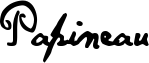 Papineau font