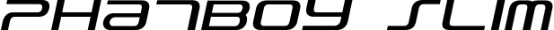 PhatBoy Slim font