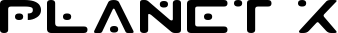 Planet X font