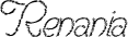 Renania font