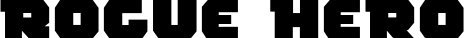Rogue Hero font