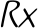 Rx font
