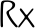 Rx font