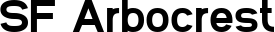 SF Arbocrest font