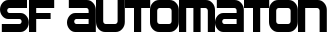 SF Automaton font