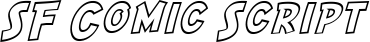 SF Comic Script font