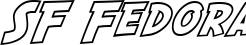 SF Fedora font