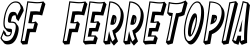 SF Ferretopia font