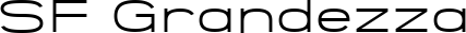 SF Grandezza font